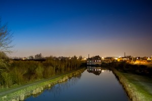 Canal du Sartel entre Roubaix et Wattrelos